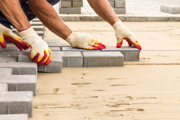 Paver Driveway Replacement in Channel Lake, IL